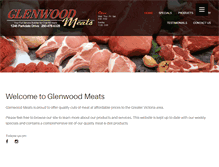 Tablet Screenshot of glenwoodmeats.ca